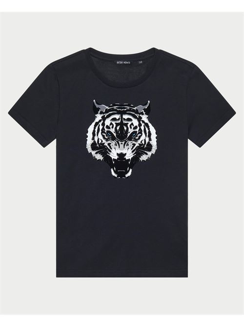 T-shirt col rond en coton Antony Morato pour enfant ANTONY MORATO | MKKS00681-FA1002407073